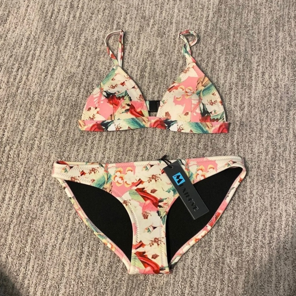 Floral swimsuit